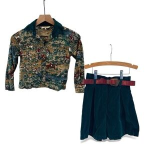 Vintage Lucy & Phoebe 2-Piece Children’s Set – Size Small (7/8)